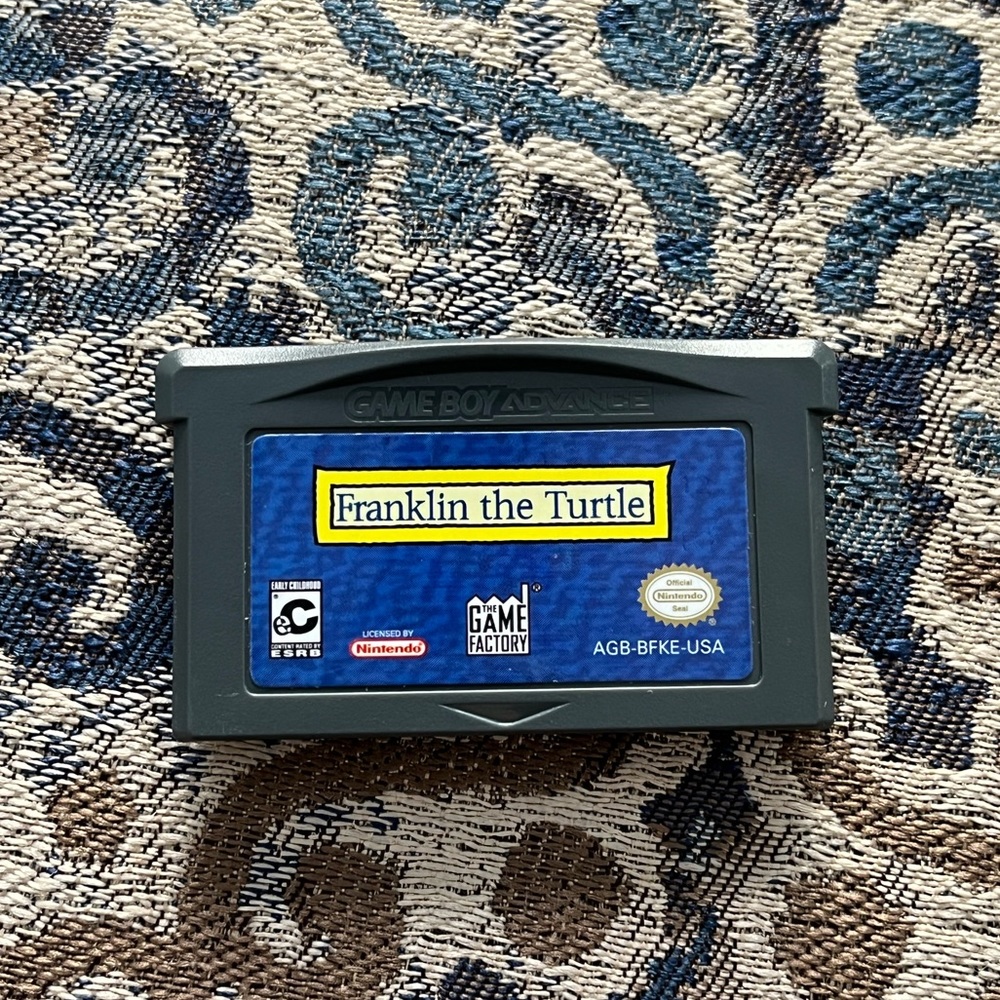 Nintendo gameboy Franklin the Turtle